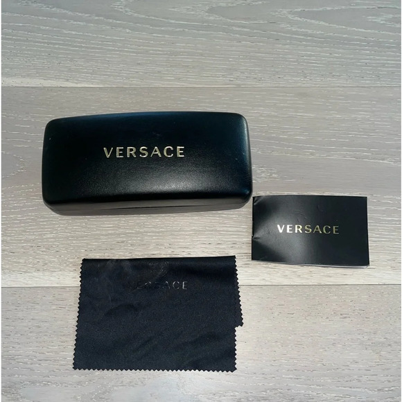 Versace Accessories - Versace sunglass case empty authentic with cleaning cloth and pamphlet